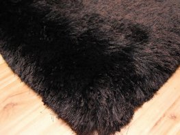 Plush Dark Chocolate Shaggy Rug