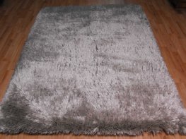 Plush Sand Shaggy Rug