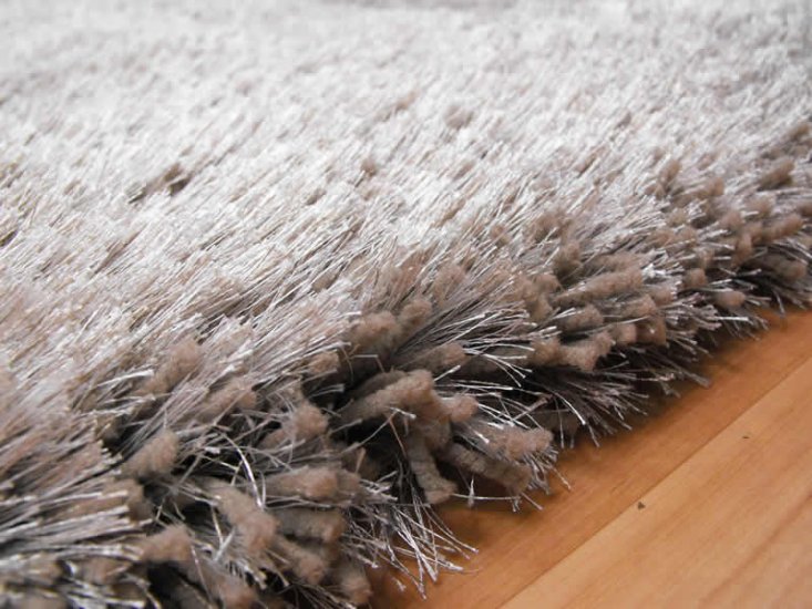 Plush Sand Shaggy Rug